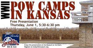 WWII POW Camps in Kansas, A First Thursday Presentation