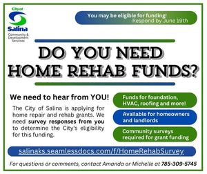 City of Salina Seeks Funding for Neighborhood Improvement Projects