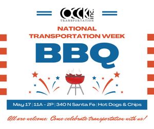 OCCK Celebrating National Transportation Week with a Local BBQ