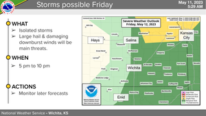 Stormy Weekend Possible