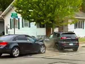 UPDATE: One Cited in 2-Vehicle Crash in Central Salina