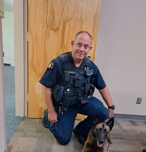 Dedicated K9 Deputy Norris & Canine Partner Maggie Serve Saline County