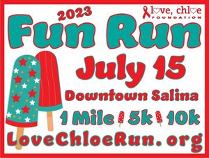 Love, Chloe Fun Run Returns for Downtown Salina Edition