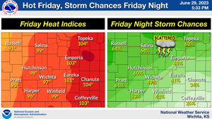 Hot Today, Chance For Storms Tonight