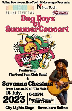 Don't Miss the 'Dog Days of Summer' Concert in Downtown Salina This Friday