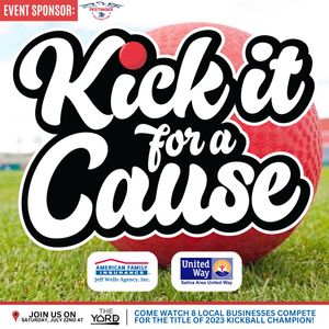 Kick It For A Cause Kickball Tournament to Benefit Salina Area United Way this Saturday
