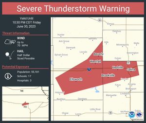 Severe Thunderstorm Warning