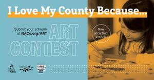 Calling All K-12 Students: Participate in "I Love My County Because..." Art Contest