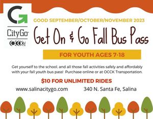 City Go Fall Pass for Youth