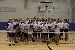 YMCA Holds Pickleball Scramble in Celebration of National Pickleball Day