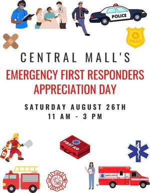 Emergency First Responders Appreciation Day at Central Mall