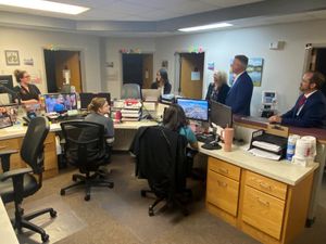 Senator Dr Roger Marshall's Visit to Salina