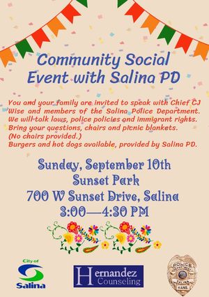 SPD Hosting Discussion with Chief Wise