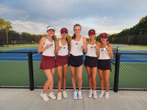 Salina Central Dominates Salina South Invitational Tennis Tournament