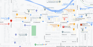 2-Vehicle Accident in East Salina