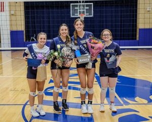 Sr. Night at Sacred Heart -Volleyball
