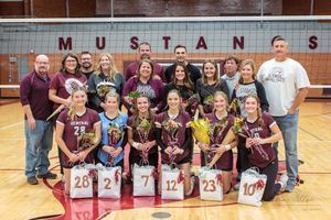 Salina Central Senior Night vs Eisenhower Volleyball (Photo Gallery)