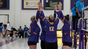 KWU Women’s Volleyball top Spires in four sets for 10th straight win