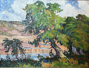 Birger Sandzen's “Smoky River” Painting Finds New Home in City's Public Art Collection