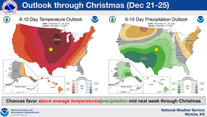 Weather Outlook Through Christmas