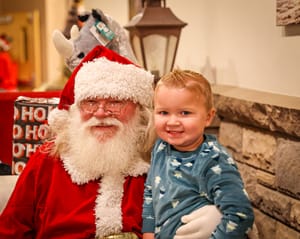 Cookies with Santa