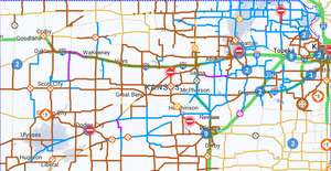 All highways reopen in north central Kansas, travel still cautioned