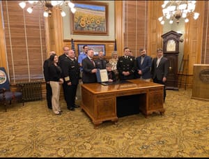 SFD Deputy Chief Pearson Represents Community in Topeka During Wildfire Awareness Week