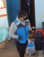 Theft of Clothing Items is this Week's Crimestopper