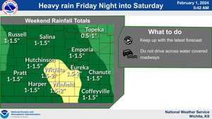 Heavy Rain Possible Late Friday Into Saturday