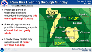 Widespread Rain This Evening Through Sunday