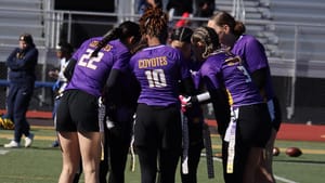 Flag Football opens season with 32-6 rout of Saint Mary