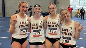 Women’s Track finishes seventh at KCAC Championships