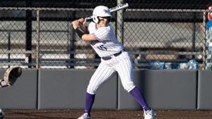 Softball rallies in second game to split home opener with Cottey