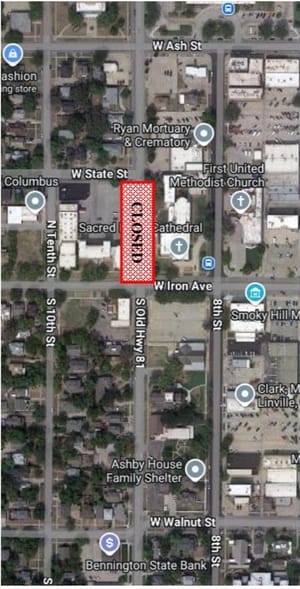 9th St Closure