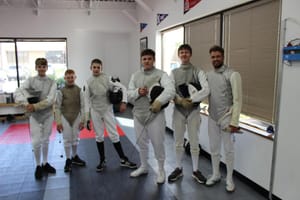 Cornerstone Fencing Places at Area Tournament