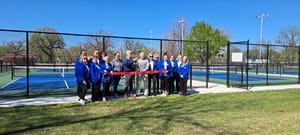 New Pickleball Courts Unveiled at Oakdale Park with Grand Opening Ceremony