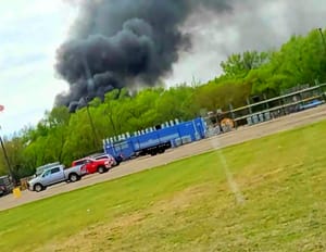 Possible Commercial Fire in West Salina