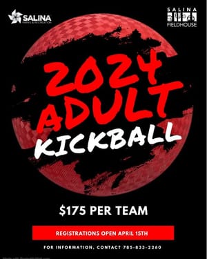 Adult Kickball at Salina Fieldhouse