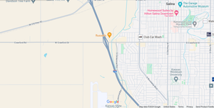 Grass Fire in West Salina