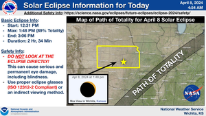 Tranquil Weather Expected for Eclipse Viewing
