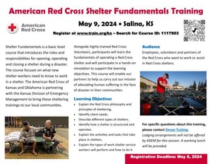 American Red Cross Shelter Training