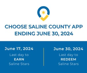 UPDATE: Choose Saline County app Extended to June 30