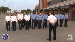 Fire Station #1 Remembers 9/11 Victims with Timeline Ceremony