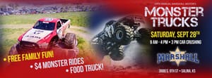 Monster Trucks Return to Salina for 19th Year at Marshall Motor Company