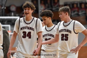 Salina Central Boys Edge Out Buhler, 55-51, in Thrilling Tournament Opener (Photo Gallery)