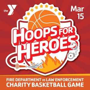 Hoops for Heroes: Police vs. Fire Basketball Showdown at Salina YMCA