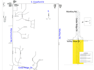 Cedar Ridge Drive Construction Project Begins February 24