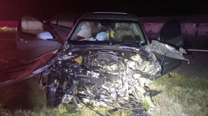 Two Injured In I-135 Construction Zone Crash Saturday