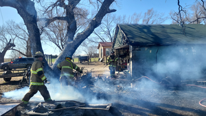 Fire Damages Property on East Campbell Road
