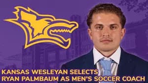 Ryan Palmbaum named men's soccer coach at Kansas Wesleyan